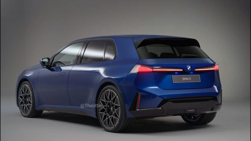 BMW i3 Compact Rendering Would Make A Great i1 Electric Hatch