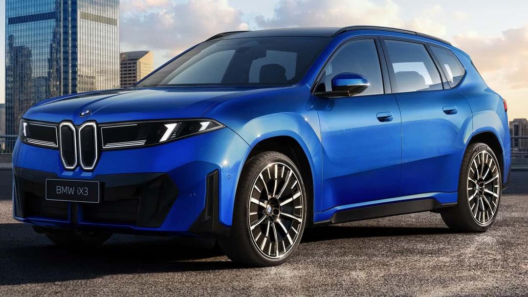 The New BMW iX3 For China Loses The Pop-Out Door Handles